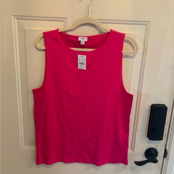 J. Crew Pink Tank Top - Picture 2 of 4